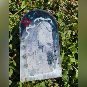 Handmade Enchanted Castle Decor Resin Art Piece